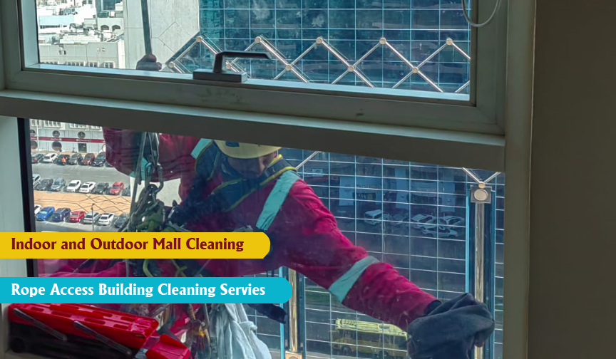 Indoor and Outdoor Mall Cleaning